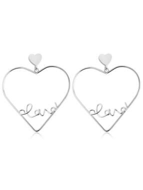 New Cute Love Heart 💜 Earrings
